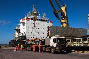 Transporte de cargas no Brasil (Foto: Ascom)