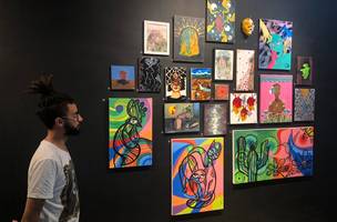 A mostra gratuita exibe uma multiplicidade de sentimentos (Foto: Luis Fernando Amaranes/ Correio Piauiense)