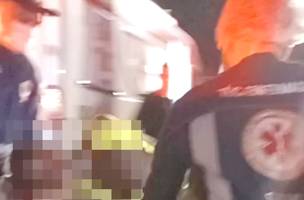 Homem é baleado na Vila Irmã Dulce (Foto: Reprodução/Whatsapp)