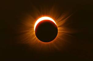 Eclipse solar. (Foto: Reprodução/ Internet)