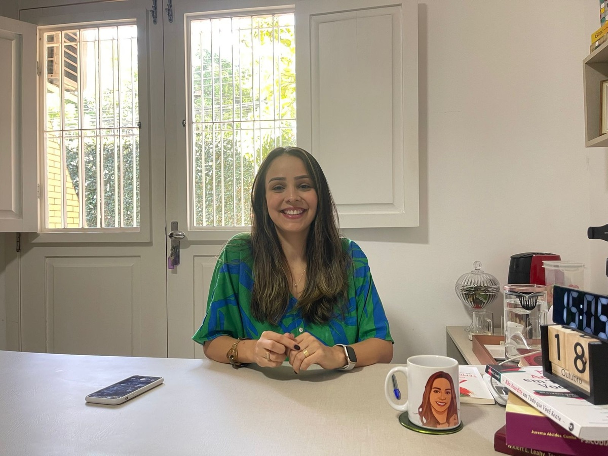 Psicóloga, Brenda Lima.
