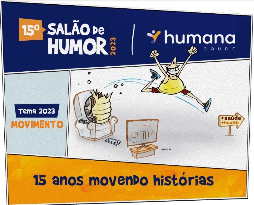 15º Salão de Humor Humana Saúde.