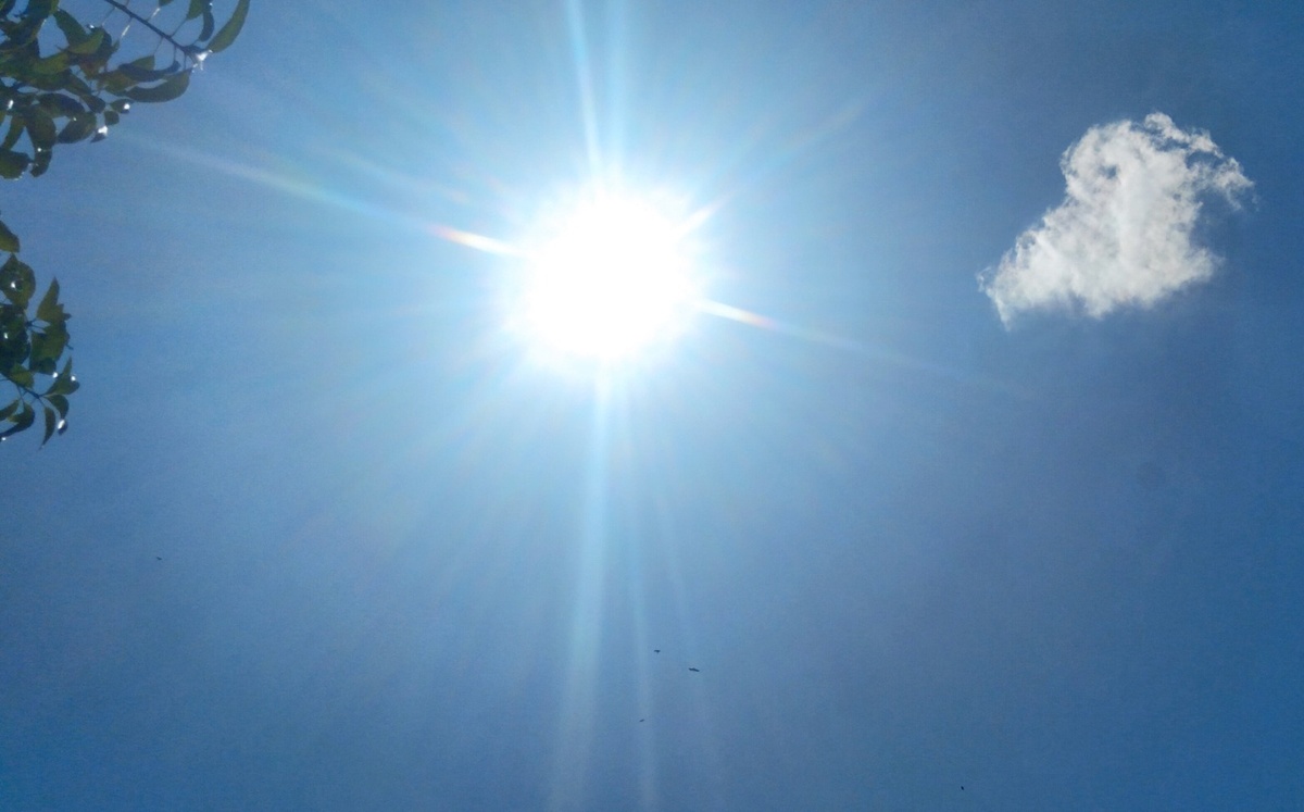 Onda de calor.