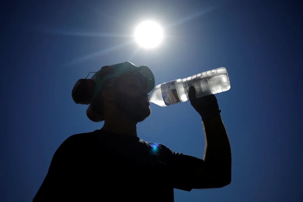 Onda de calor.