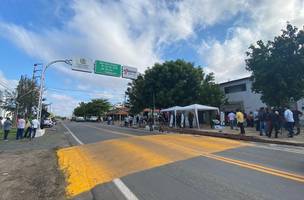 Rafael Fonteles inaugura restauração de rodovias em Teresina e José de Freitas. (Foto: Narcílio Costa/ Correio Piauiense)