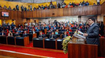 Mensagem anual do governador do Piauí (Foto: Reprodução/ Ascom)