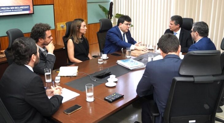 Rafael Fonteles e o Ministro da Pesca