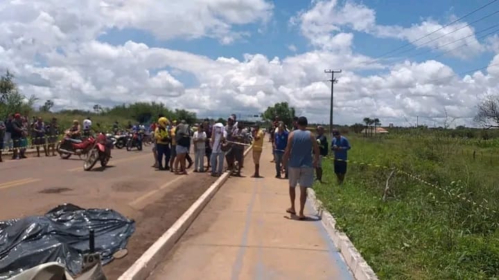Cena onde o caso aconteceu na cidade de Barras