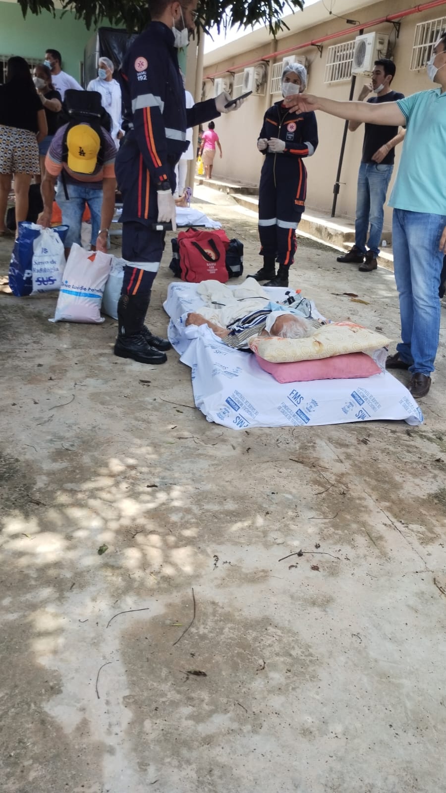 Incêndio no Pronto Socorro do Dirceu II