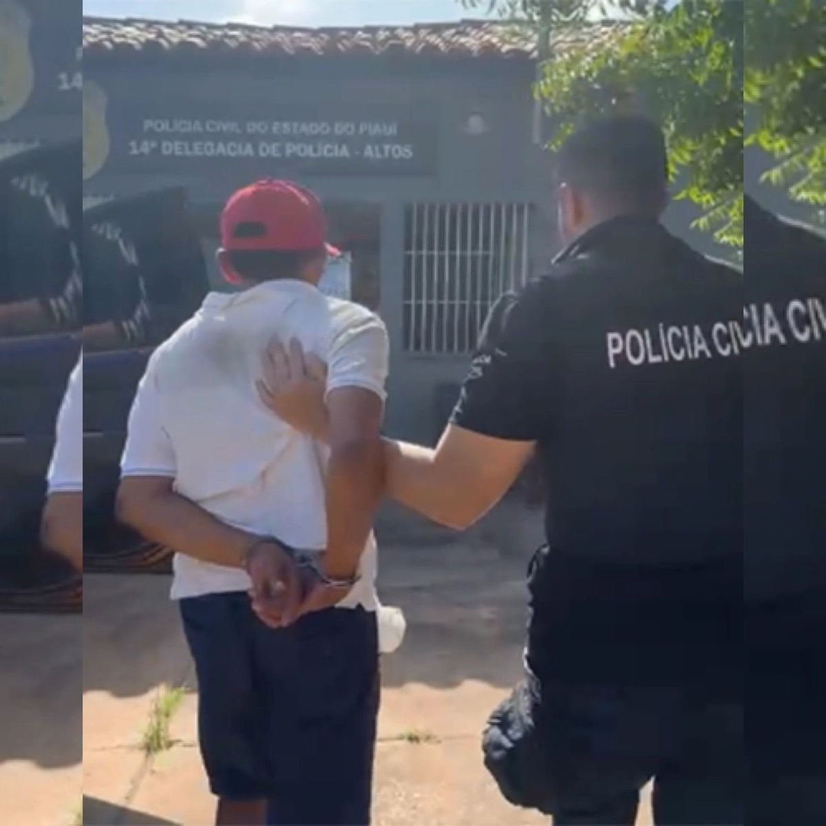 O acusado foi preso pela Polícia Civil do Piauí