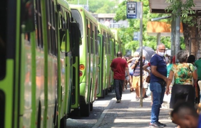 Paralisação dos ônibus em Teresina