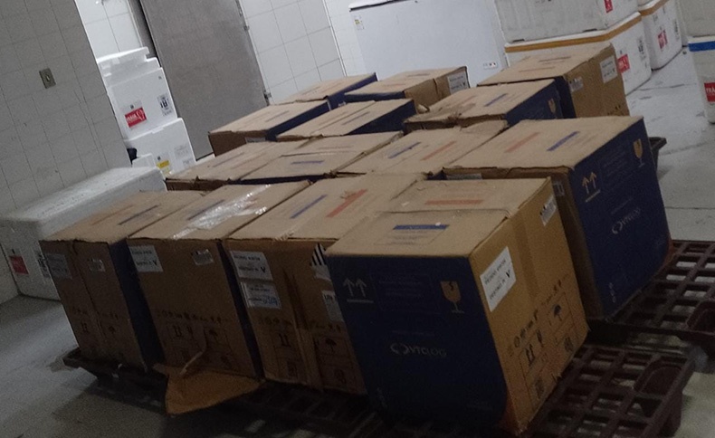 Piauí recebe 83 mil doses de vacinas contra Covid-19