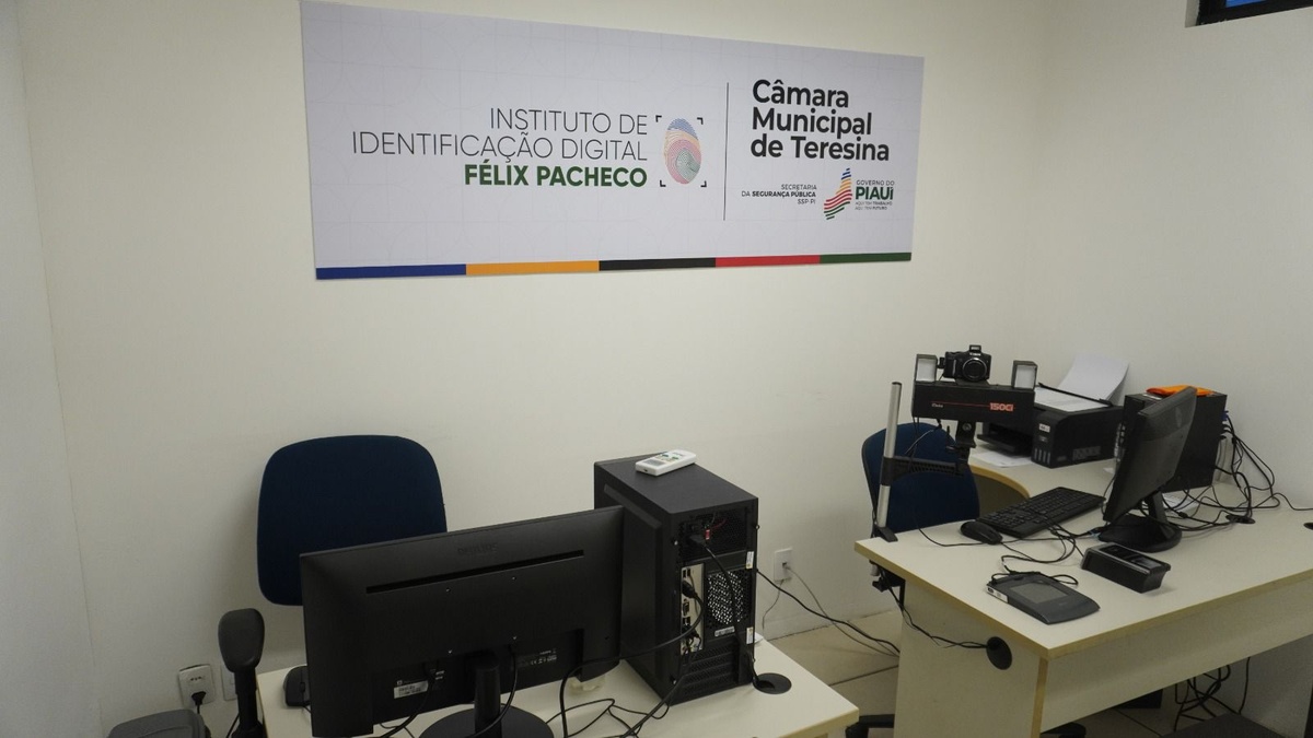 Novo Posto de Identificação na Câmara Municipal de Teresina.