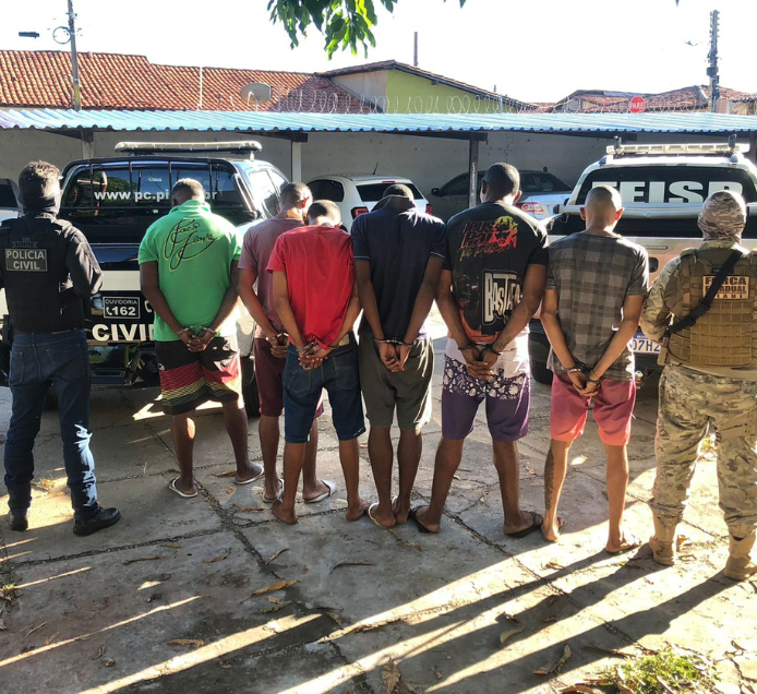 Prisão de dez pessoas em Teresina
