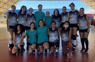 A equipe de vôlei feminino da ufpi segue para o segundo JUBs consecutivo. (Foto: Seleção Feminina de Vôlei da UFPI)