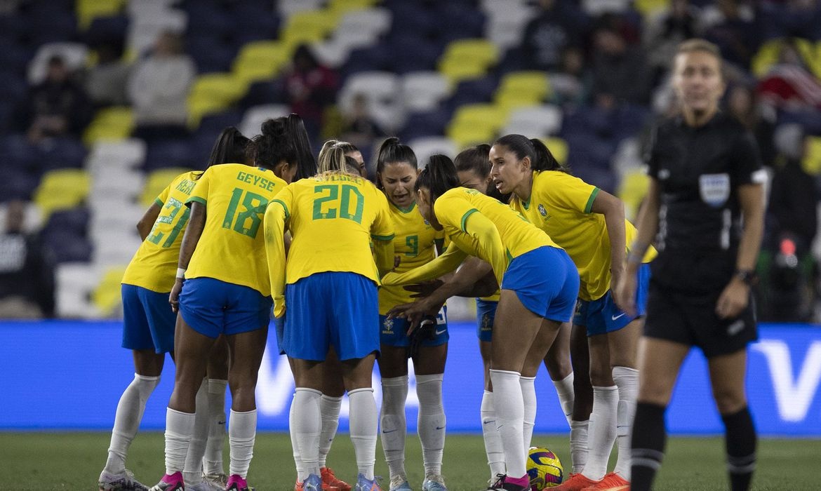 Governo adotará ponto facultativo em jogos da Seleção Feminina.