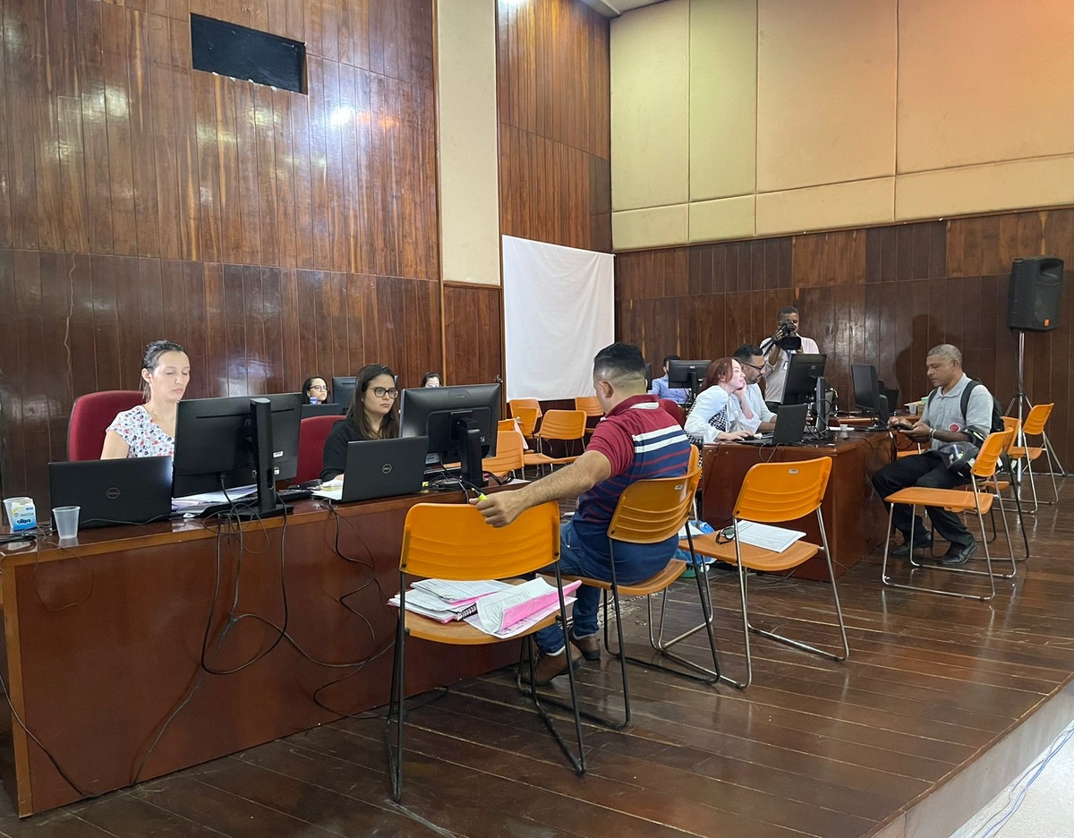 Mutirão de conciliação da 3ª Vara dos Feitos da Fazenda Pública da Comarca de Teresina.