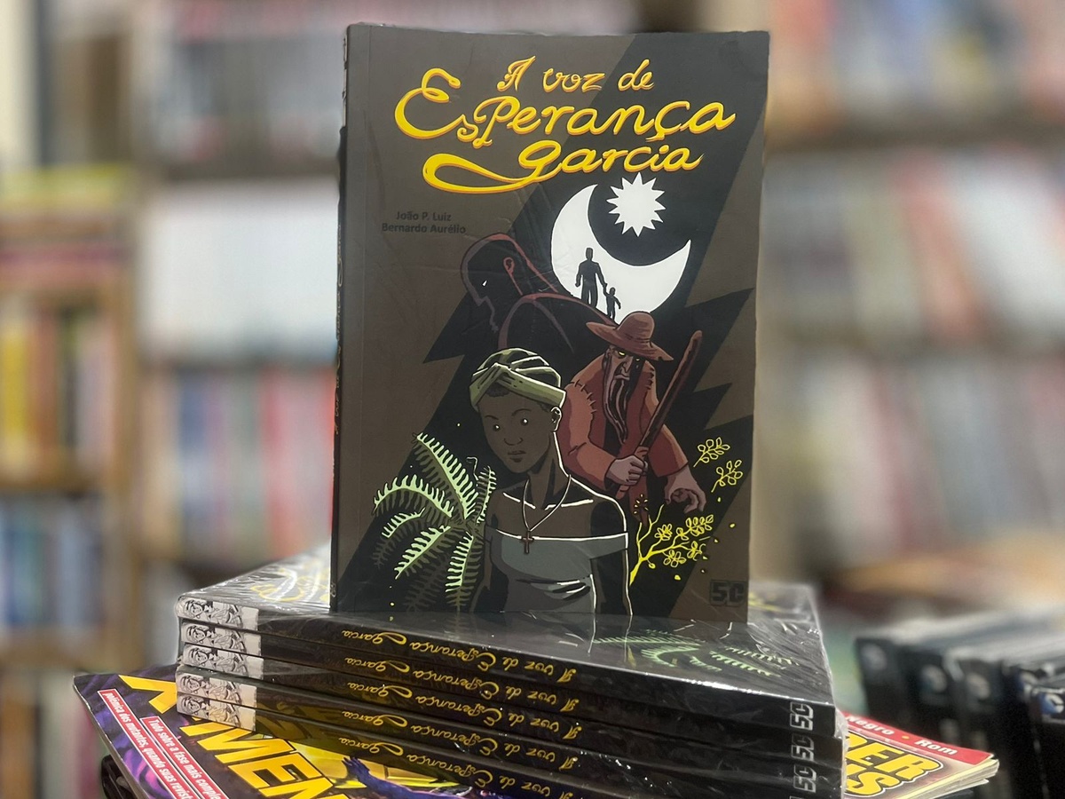 Obra "A Voz de Esperança Garcia".