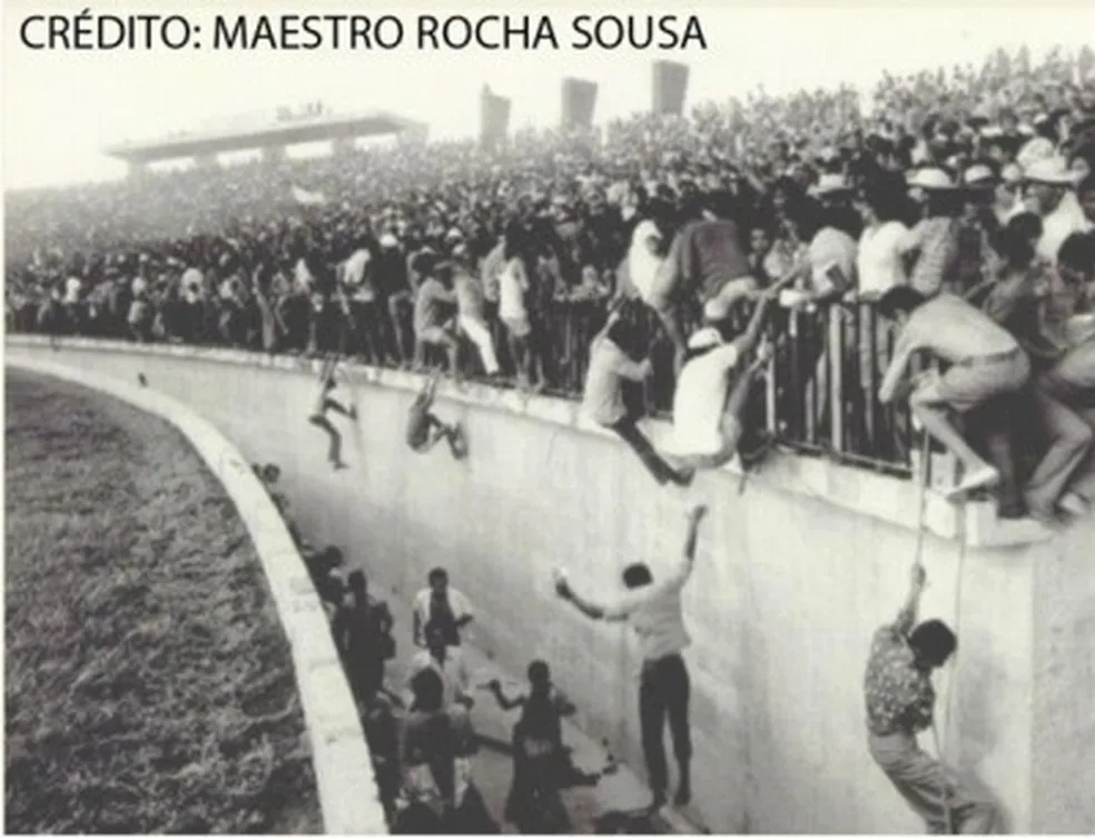 A tragédia no Estádio Albertão.