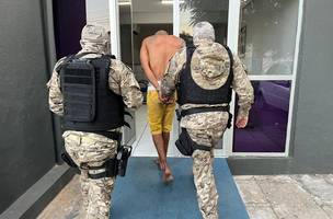 Dois homens são presos em flagrante por tráfico de drogas em Teresina. (Foto: Reprodução/ SSP-PI)