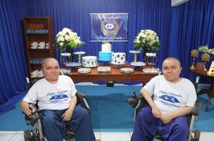 Irmãos gêmeos José Ronaldo Alves de Almeida Junior e Jorge Reinaldo Reis de Almeida. (Foto: Reprodução/ Ascom)