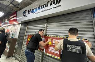 Operação da Polícia Civil prende empresário de celulares (Foto: Reprodução/Ascom)