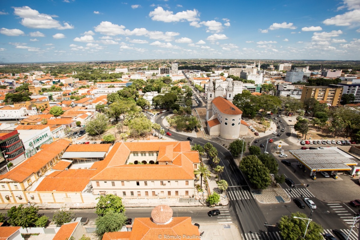 Vista da cidade de Teresina.