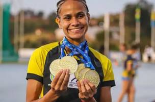 Atleta de Timon, Letíca Lima (Foto: Divulgação)