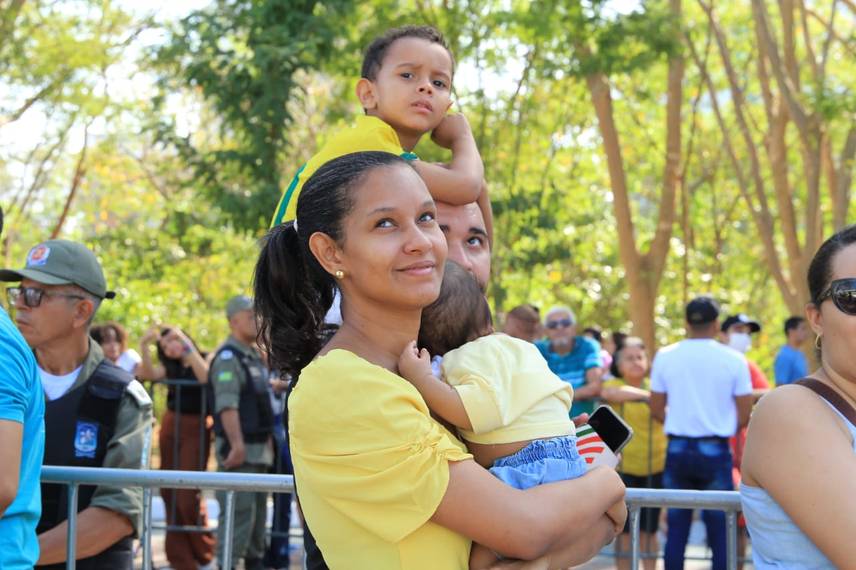 Desfile Cívico-Militar de 7 de Setembro na cidade de Teresina.