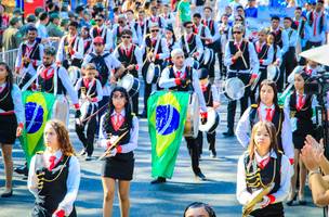 Desfile Cívico-Militar de 7 de Setembro na cidade de Teresina. (Foto: Narcílio Costa/ Correio Piauiense)