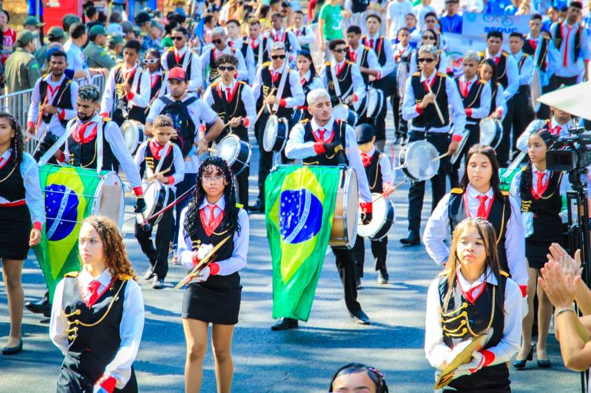 Desfile Cívico-Militar de 7 de Setembro na cidade de Teresina.