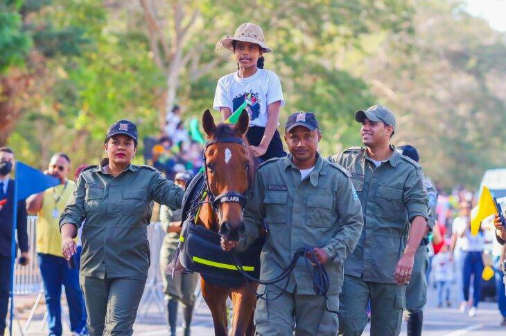 Desfile Cívico-Militar de 7 de Setembro na cidade de Teresina.