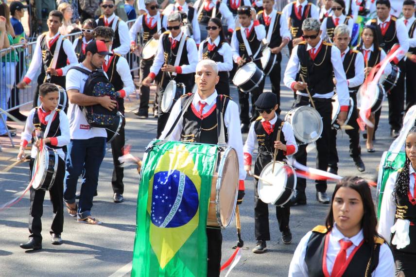 Desfile Cívico-Militar de 7 de Setembro na cidade de Teresina.