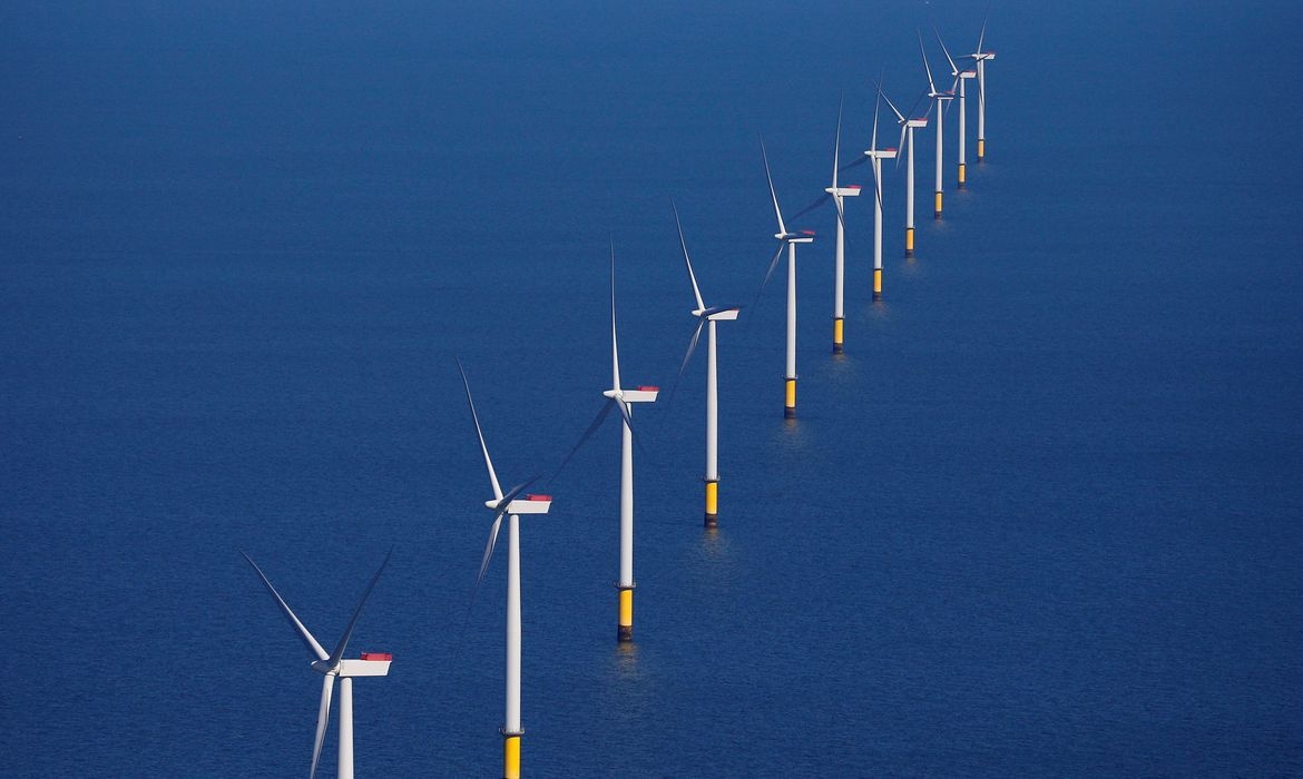 Geração eólica no mar pode acelerar transição energética no Brasil.