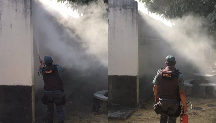 Incêndio na Universidade Estadual do Piauí
