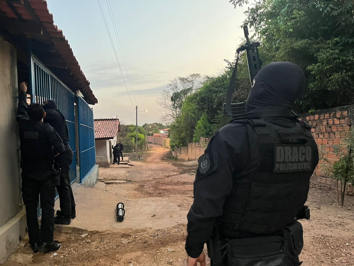 Operação Draco 64 prende “Samurai” acusado de participar em vários homicídios.