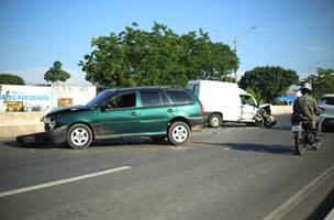 Acidente na BR 316 com colisão frontal. (Foto: Narcílio Costa/ Correio Piauiense)
