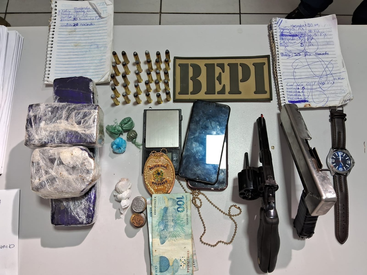 Cinco homens são presos por tráfico em Teresina
