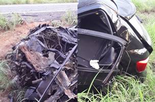 Homem morre após batida entre carro e caminhão na BR-316. (Foto: Reprodução/ Internet)