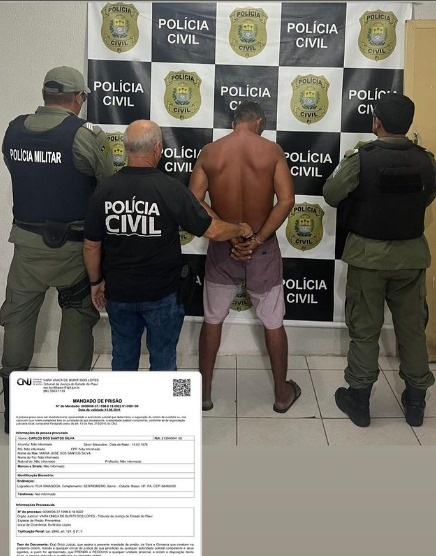 O suspeito foi preso 25 anos após o crime.