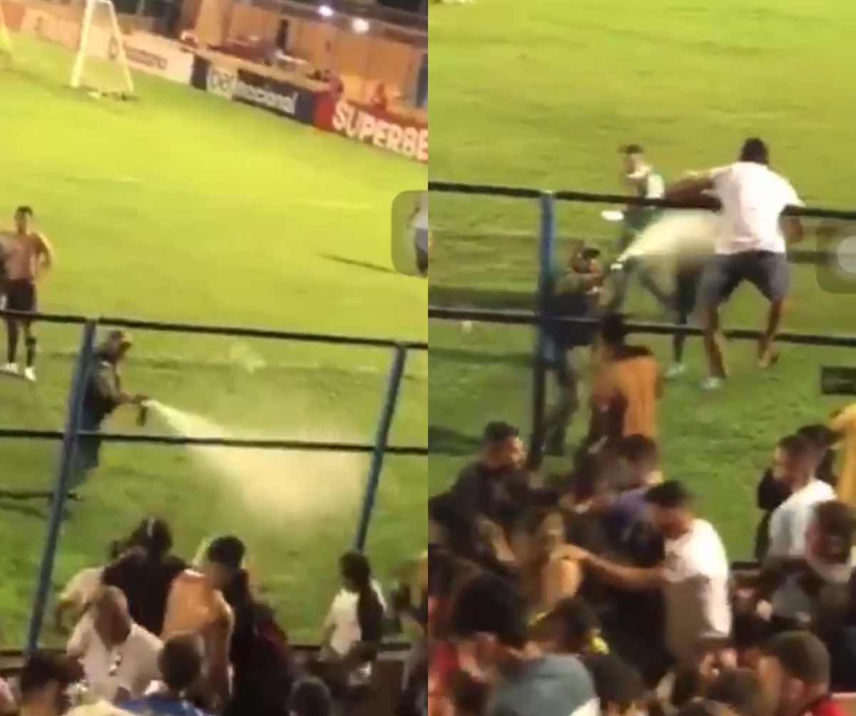 PM-PI usa spray de pimenta em torcida após vitória do Altos.