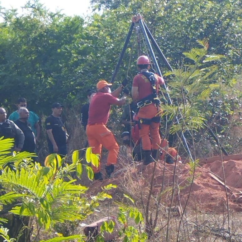 Corpo de homem desaparecido é encontrado em poço na zona Rural de Teresina.