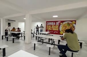 Restaurante Popular no Bairro Dirceu. (Foto: Foto: Luís Fernando Amaranes)
