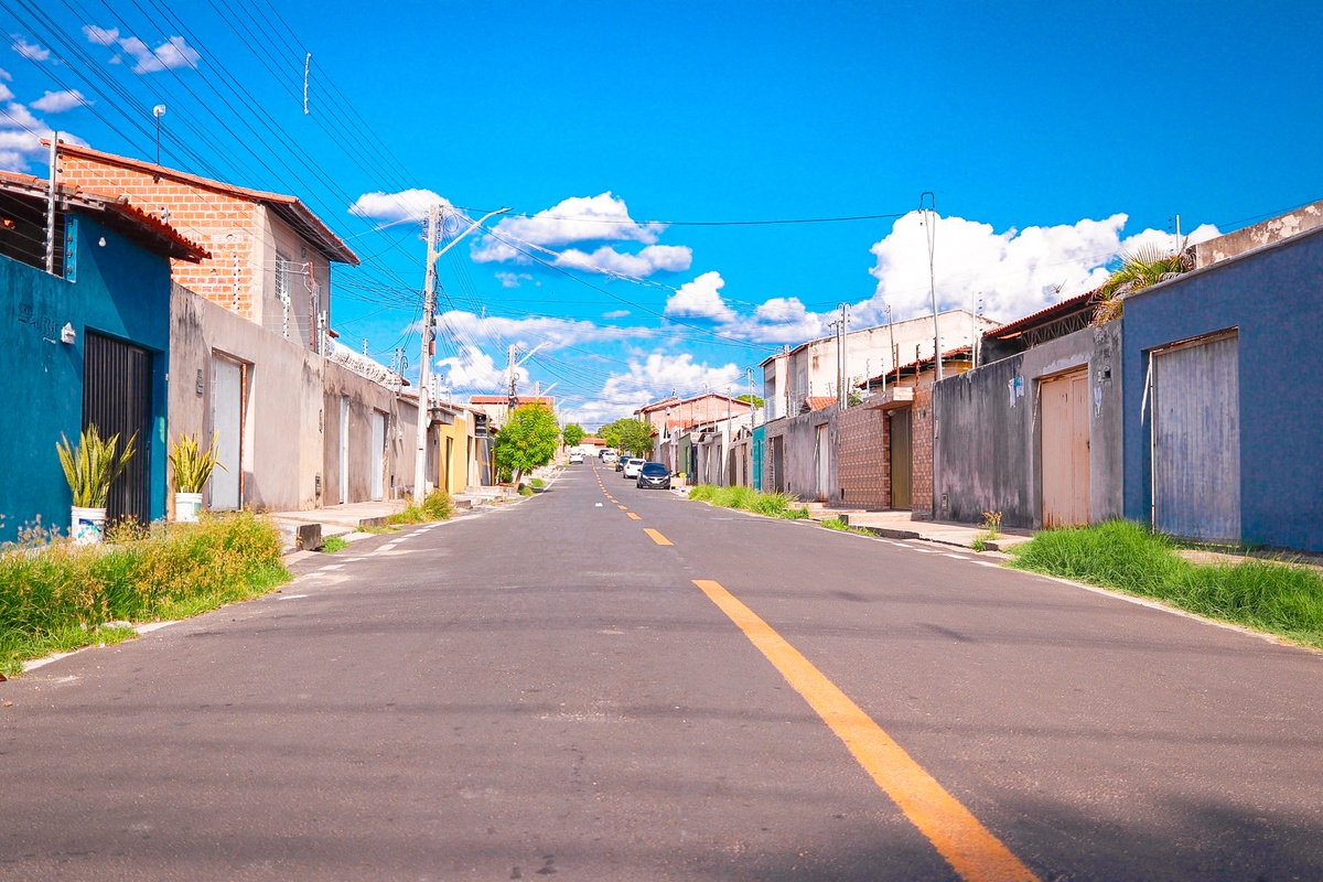 Rua Reginaldo Evangelista, bairro Parque Ideal.