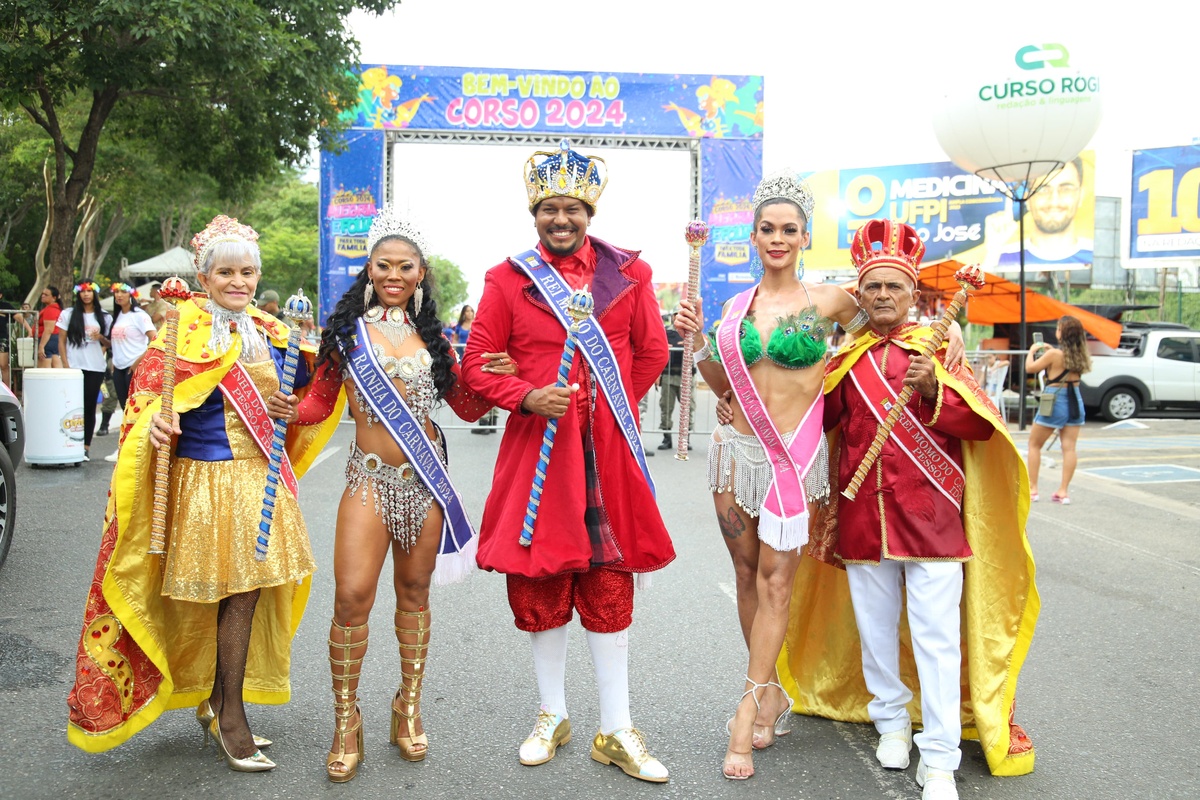 Algumas das fantasias do Corso de Teresina 2024.