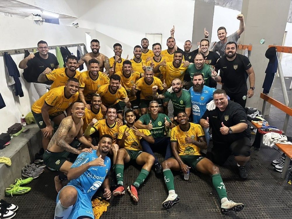 Comemoração do Ypiranga-RS, em Teresina, pela Copa do Brasil.
