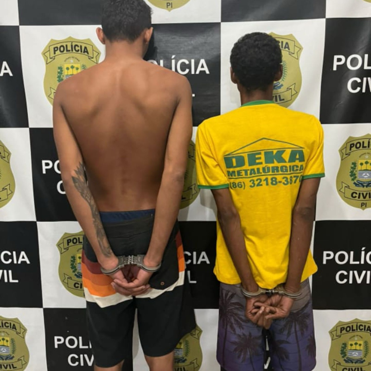 Dois homens são presos suspeitos de tráfico de drogas na região Norte do Piauí.