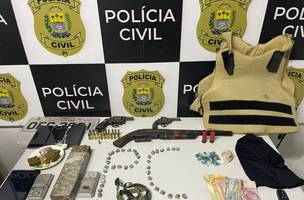 Polícia Civil deflagra operação contra organização criminosa zona norte. (Foto: ASCOM)