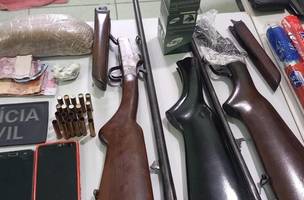 Polícia Civil prende homem em flagrante por tráfico de drogas em Parnaíba (Foto: ASCOM)