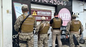 Polícia fecha lojas suspeitas de vender celulares roubados em três cidades do PI. (Foto: Reprodução/ SSP-PI)
